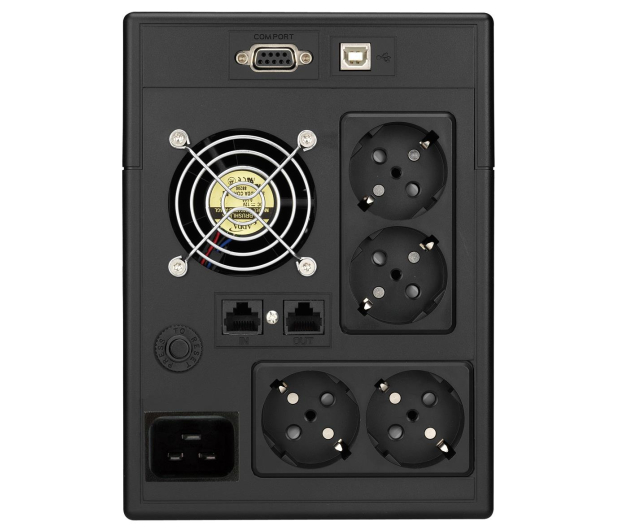 POWERWALKER Line-Interactive 3000VA SCL 4xSchuko, RJ11/RJ45 IN/OUT, USB, LCD VI 3000 SCL - 544729 - zdjęcie 4